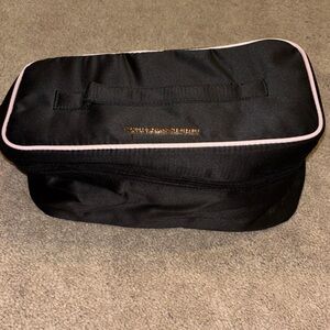 Victoria's Secret Black and Pink Travel Bag